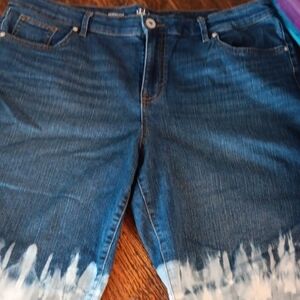 Style & Co. Blue Denim Bermuda Shorts